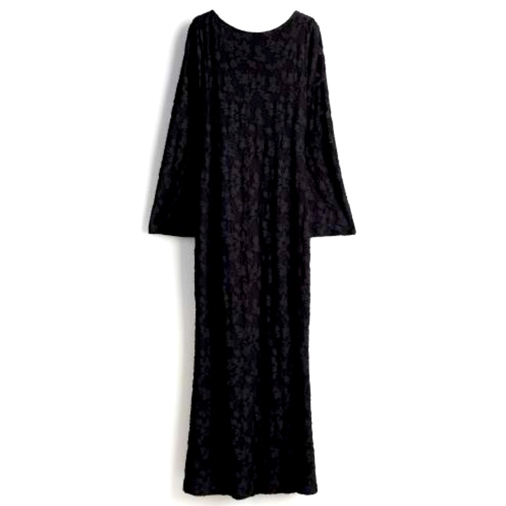 NWT H&M Mermaid-skirt Jacquard-weave Dress size small
